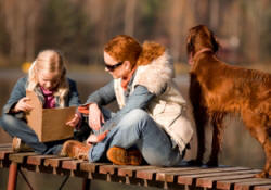 DOG BOOKS, KIDS, AND DOGS GO TOGETHER at THE DOG PLACE