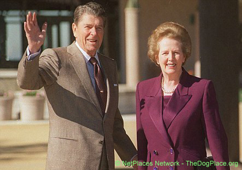 Top Dog at the White House: President Ronald Reagan And Margaret Thatcher